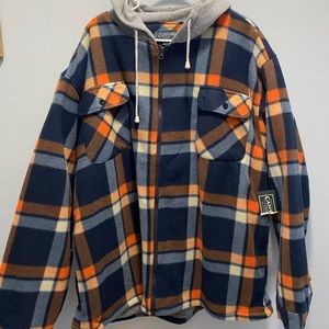 Men’s Sherpa Lined Fleece 2XL